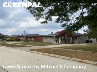 Weed Trimming in Sterling Heights, 48312, Landscaping Maintenance by Mitchell&Company, work completed in Oct , 2025