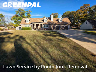 Yard Mowingin Clarksville,37042,Lawn Cutting by Ronin Junk Removal , work completed in Feb , 2026