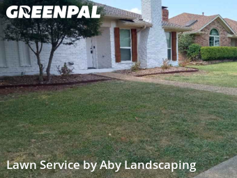 Lawn Cuttingin Wylie,75098,Lawn Service by Aby Landscaping, work completed in Nov , 2025