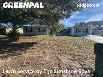 Weekly Mowing in Daytona Beach, 32114, Grass Care by The Sunshine Boys , work completed in Dec , 2025