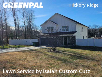 Yard Mowingin Charlotte,28227,Lawn Mow by Isaiah Custom Cutz, work completed in Feb , 2026