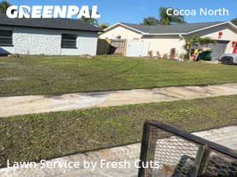 Lawn mowed in Cocoa, 32926