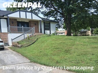Lawn Mowing Servicein Blue Springs,64014,Yard Mowing by Quintero Landscaping, work completed in Jul , 2026