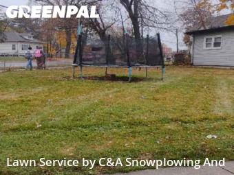 Lawn Work in Waukegan, 60085, Yard Care by C&A Snowplowing And , work completed in Dec , 2025