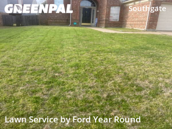 Lawn mowed in Fort Worth, 76123