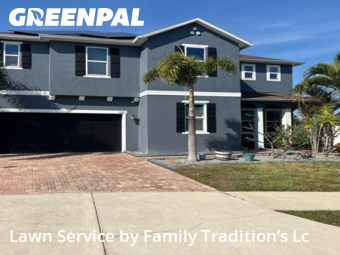 Yard Cuttingin Riverview,33579,Lawn Mowing by Family Tradition’s Lc, work completed in Dec , 2025