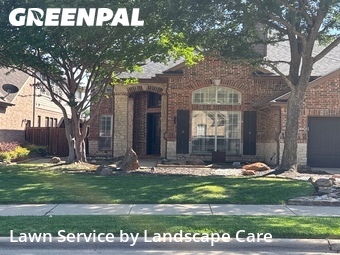 Yard Mowingin Keller,76248,Grass Cut by Landscape Care, work completed in Jun , 2026