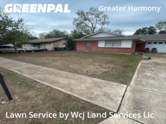 Grass Cutin San Antonio,78213,Yard Mowing by Wcj Land Services Llc, work completed in Dec , 2025