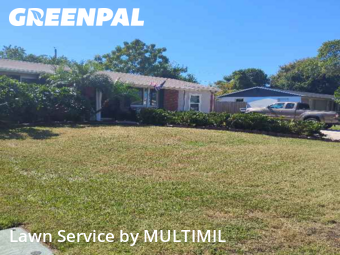 Yard Management in Seminole, 33777, Front Yard Mowing by MULTIMIL , work completed in Oct , 2025