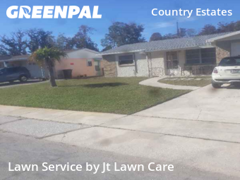 Front Yard Mowing in Holiday, 34690, Lawn Care by Jt Lawn Care, work completed in Dec , 2025