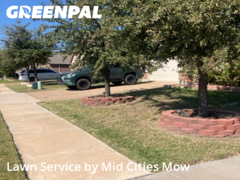 Grass Cuttingin Lewisville,75056,Grass Cutting by Mid Cities Mow, work completed in Dec , 2025