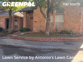 Yard Cuttingin Dallas,75252,Lawn Mowing by Antonio's Lawn Care, work completed in Feb , 2026