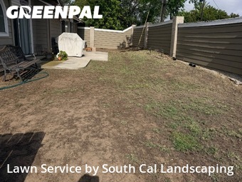 Lawn mowing work completed in La Mesa, CA