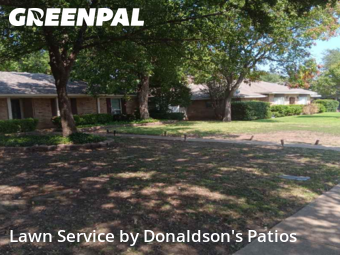 Lawn Cutin Richardson,75081,Lawn Care by Donaldson's Patios, work completed in Dec , 2025