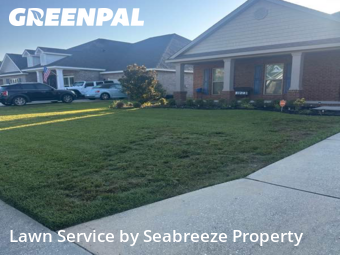 Lawn Care in Navarre, 32566, Lawn Mowing by Seabreeze Property , work completed in Oct , 2025