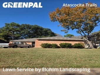 Grass Cutin Humble,77346,Lawn Maintenance by Elohim Landscaping, work completed in Jan , 2026