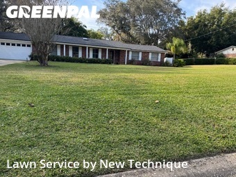 Lawn Mowing Servicein Altamonte Springs,32701,Lawn Care by New Technique, work completed in Jan , 2026
