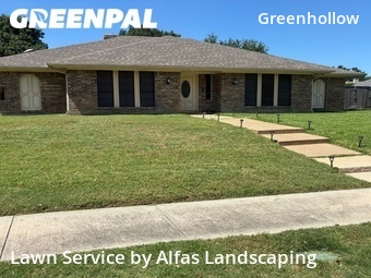 Yard Mowingin Plano,75075,Lawn Care by Alfas Landscaping, work completed in Jun , 2026