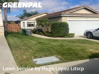 Lawn mowing work completed in Menifee, CA