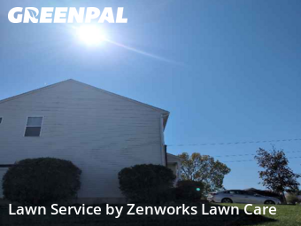 Grass Cutting in Grove City, 43123, Lawn Management by Zenworks Lawn Care, work completed in Dec , 2025