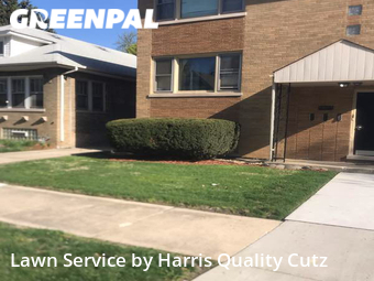 Yard Upkeep in Blue Island, 60406, Grass Services by Harris Quality Cutz, work completed in Dec , 2025