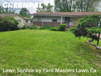 Grass Cuttingin St Louis,63136,Lawn Maintenance by Yard Masters Lawn Ca, work completed in Dec , 2025