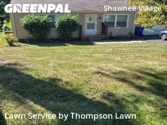 Yard Mowingin Shawnee,66203,Lawn Maintenance by Thompson Lawn, work completed in Feb , 2026