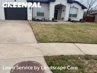 Lawn mowed in Denton, 76210