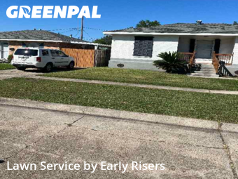 Yard Care in Kenner, 70065, Lawn Work by Early Risers, work completed in Nov , 2025