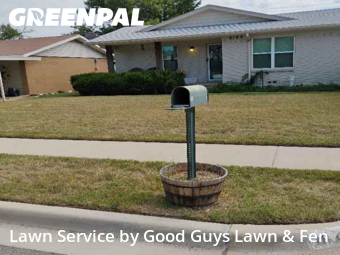 Grass Cutin White Settlement,76108,Lawn Cut by Good Guys Lawn & Fen, work completed in Nov , 2025