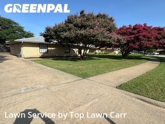 Yard Cuttingin Irving,75060,Grass Cut by Top Lawn Carr, work completed in Jun , 2026