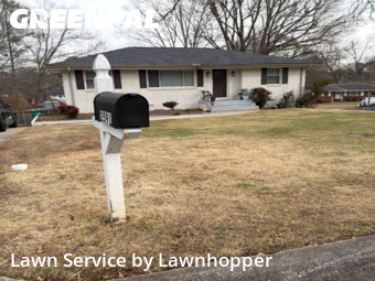 Yard Cuttingin Smyrna,30082,Lawn Mow by Lawnhopper, work completed in Feb , 2026
