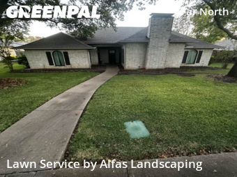 Grass Cutin Dallas,75248,Lawn Cutting by Alfas Landscaping, work completed in Jan , 2026