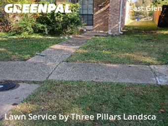 Yard Cuttingin Mesquite,75149,Lawn Mowing Service by Three Pillars Landsca, work completed in Dec , 2025