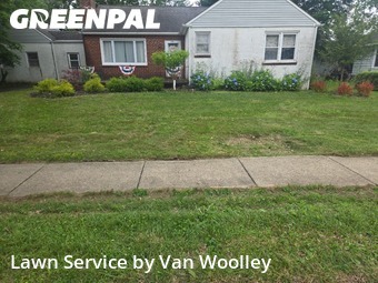 Property Maintenance in Newtown, 18940, Lawn Cutting by Van Woolley, work completed in Nov , 2025