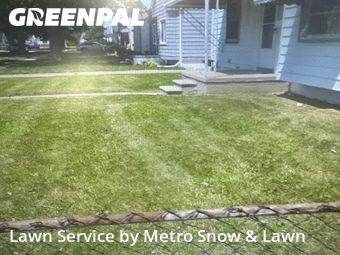 Lawn mowing work completed in Roseville, CA