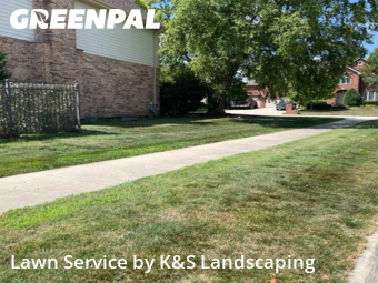 Lawn Cutin Orland Park,60467,Lawn Service by K&S Landscaping, work completed in Jan , 2026