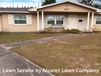 Grass Cutin Winter Park,32792,Lawn Cutting by Alvarez Lawn Company, work completed in Feb , 2026