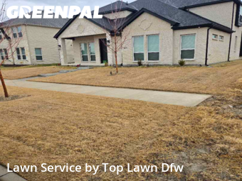 Landscaping In Frisco,75036,Landscaping by Top Lawn Dfw, work completed in Jan , 2026