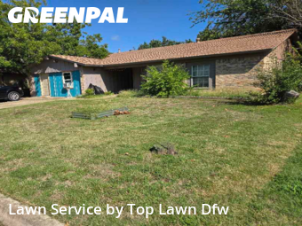 Yard Mowingin Denton,76209,Lawn Care Service by Top Lawn Dfw, work completed in Oct , 2025