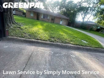 Grass Cuttingin Baytown,77521,Lawn Service by Simply Mowed Service, work completed in Dec , 2025
