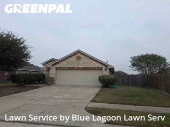 Lawn Cuttingin Katy,77449,Lawn Service by Blue Lagoon Lawn Serv, work completed in Dec , 2025