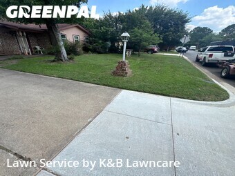 Lawn Mowingin Hurst,76053,Lawn Care Service by K&B Lawncare, work completed in Jun , 2026