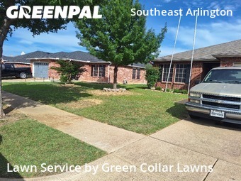 Lawn Mowing Servicein Arlington,76002,Lawn Mow by Green Collar Lawns, work completed in Jun , 2026