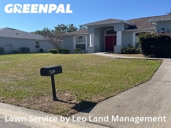 Lawn Servicein Lakeland,33812,Yard Mowing by Leo Land Management , work completed in Jun , 2026