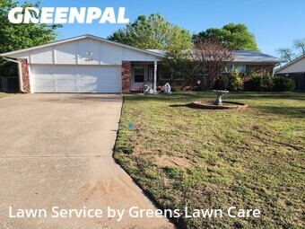 Lawn mowed in Jenks, 74037