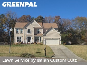 Lawn mowed in Harrisburg, 28075