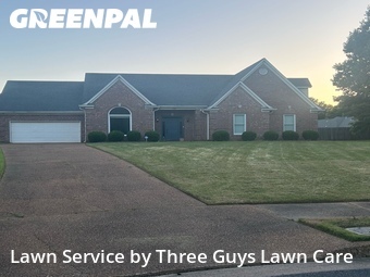 Lawn mowed in Collierville, 38017