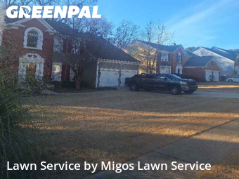 Lawn Mowingin Lawrenceville,30043,Grass Cutting by Migos Lawn Service, work completed in Jan , 2026