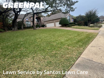 Yard Mowingin Keller,76248,Grass Cut by Santos Lawn Care , work completed in Dec , 2025